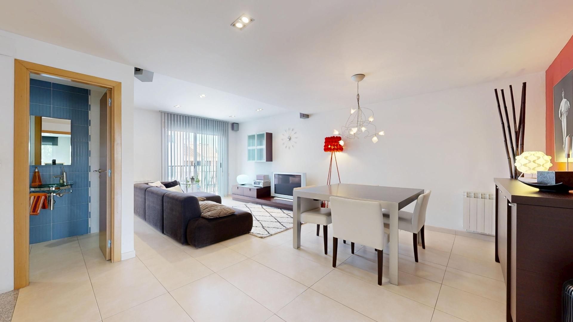 Living room of Single-family semi-detached for sale in Nules  with Heating, Terrace and Storage room