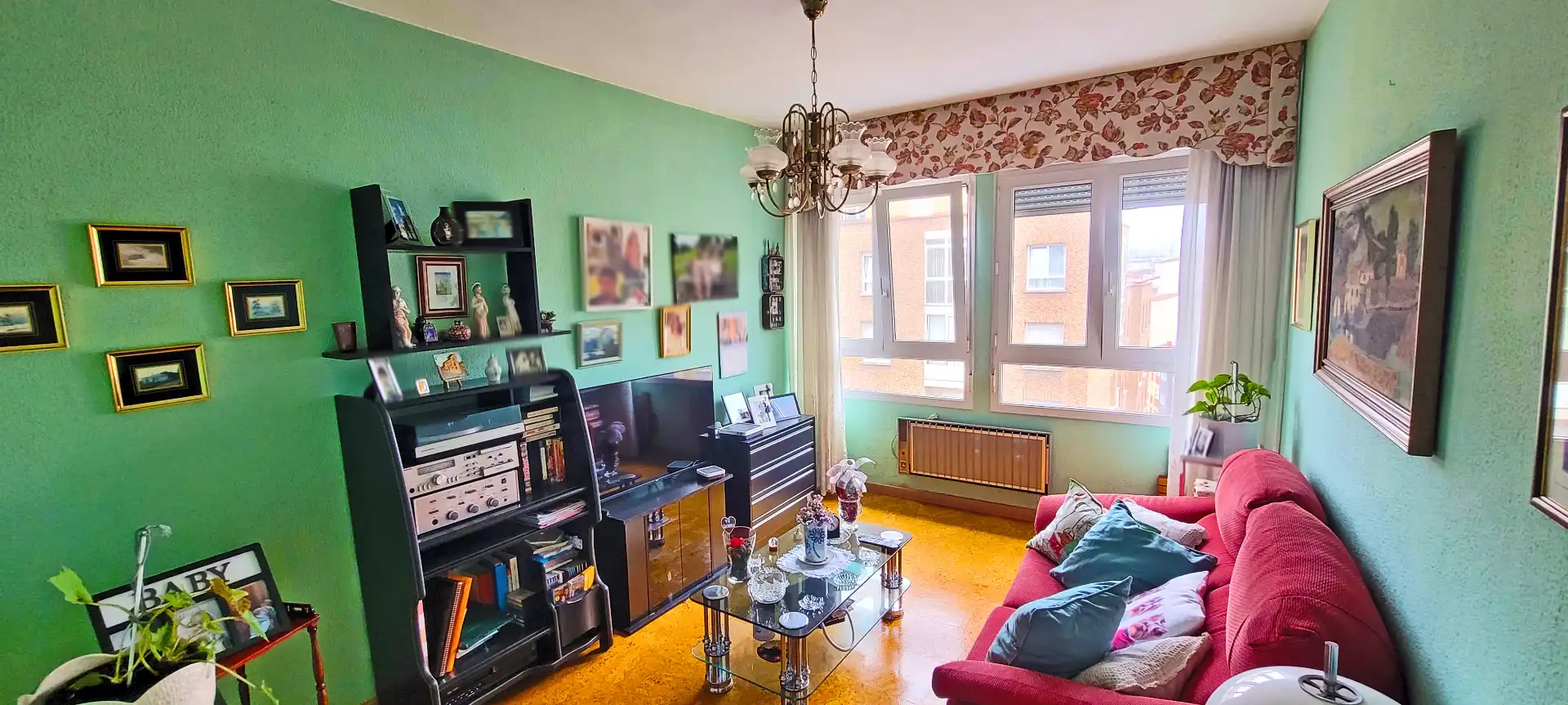 Wohnzimmer von Wohnung zum Verkauf in Gijón  mit Heizung und Alarm