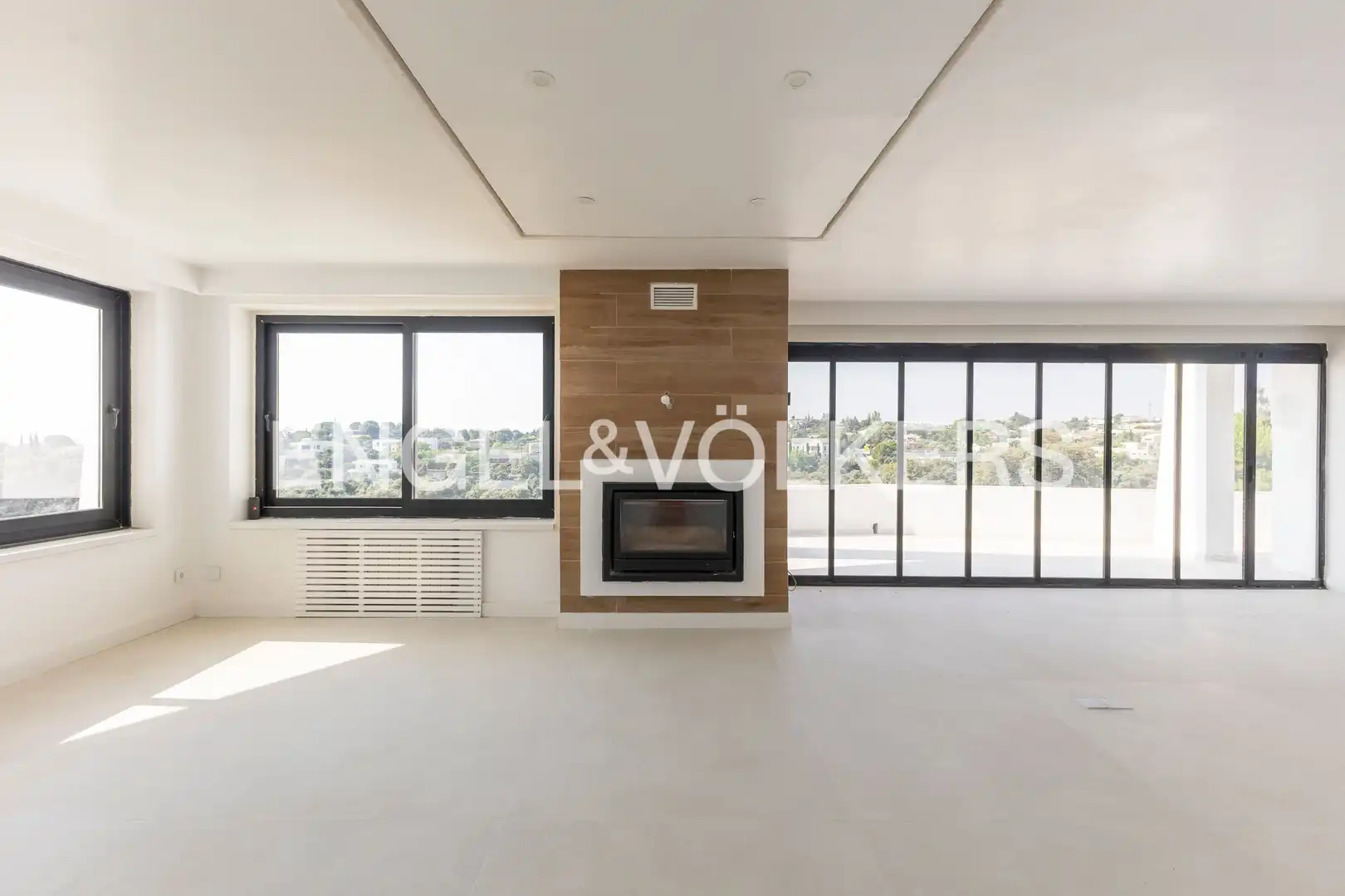 Living room of Houses for rent in Ciudalcampo  with Air Conditioner, Heating and Private garden