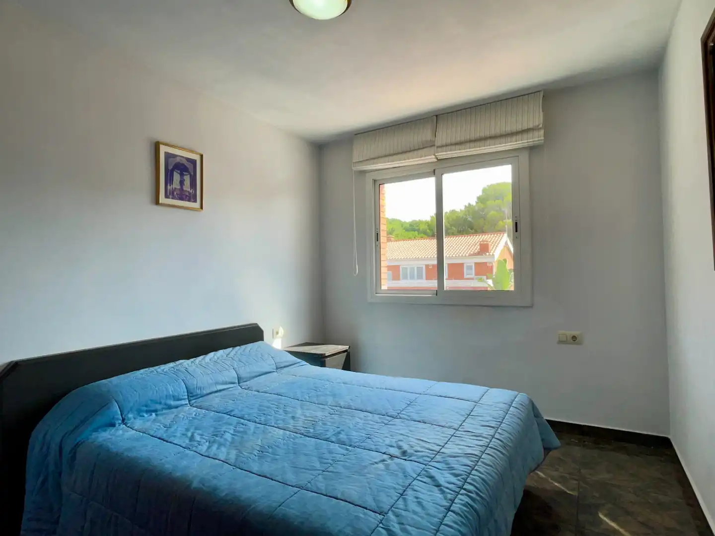 Schlafzimmer von Einfamilien-Reihenhaus zum Verkauf in Sant Vicenç de Montalt mit Klimaanlage, Heizung und Privatgarten