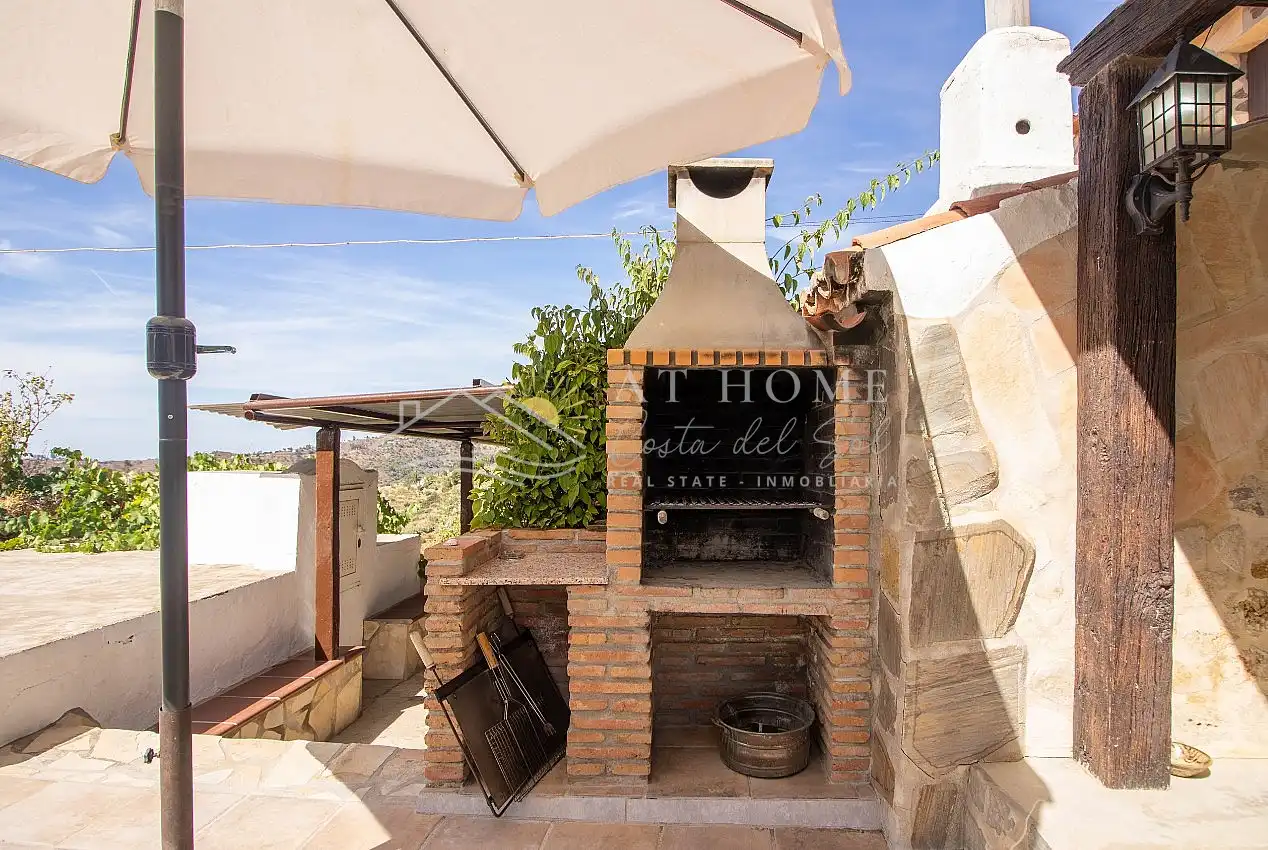 Terraza de Casa o chalet de alquiler en Cómpeta con Piscina, Amueblado y Horno