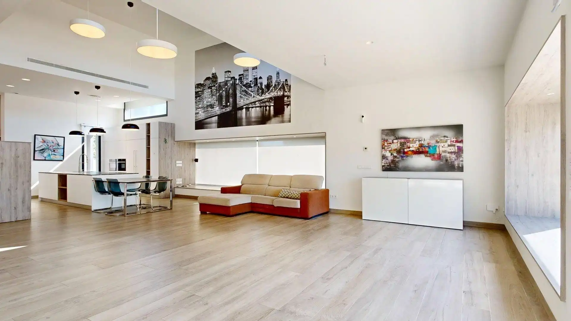 Sala de estar de Casa o chalet en venta en Zaragoza con Aire acondicionado, Calefacción y Jardín privado