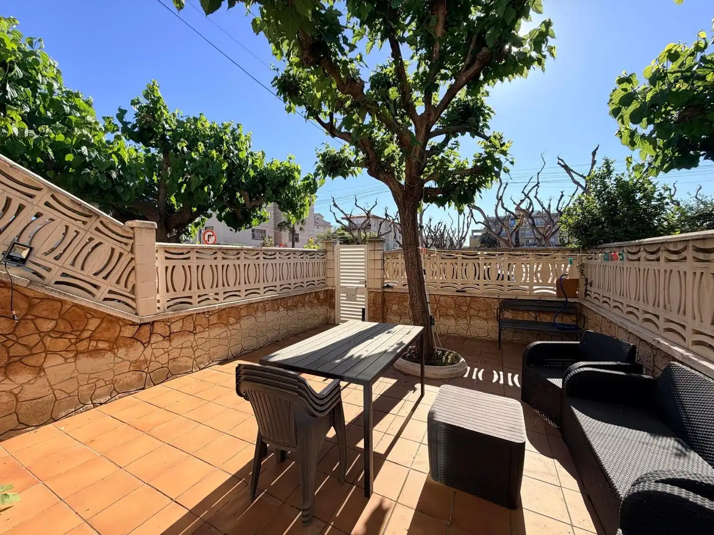 Terrace of Detached homes for sale in Cunit  with Private garden, Terrace and Storage room
