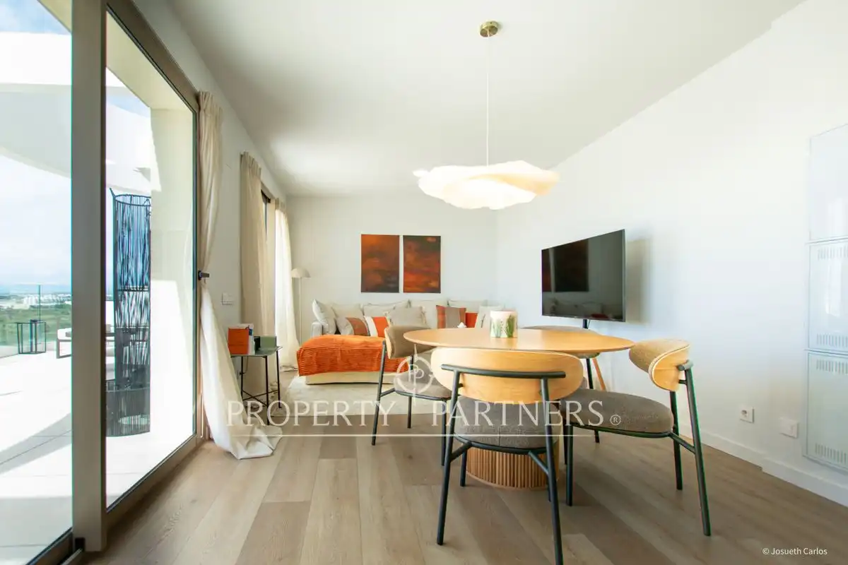 Comedor de Dúplex en venta en El Puig de Santa Maria con Aire acondicionado, Calefacción y Jardín privado