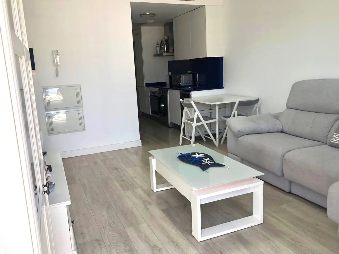 Sala d'estar de Àtic de lloguer en Güímar amb Terrassa i Moblat