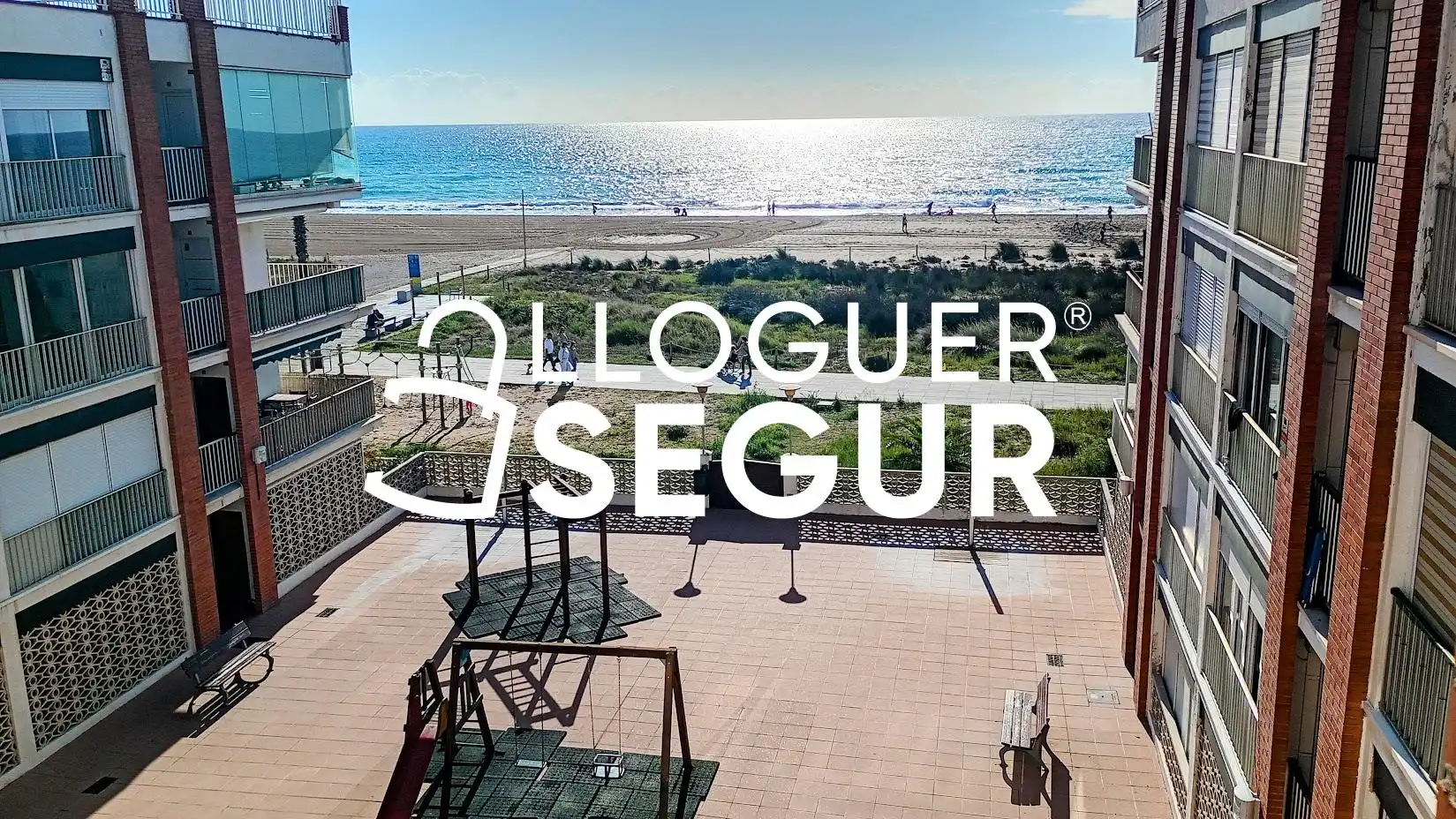 Terrasse von Wohnung zur Miete in Castelldefels mit Klimaanlage, Heizung und Möbliert