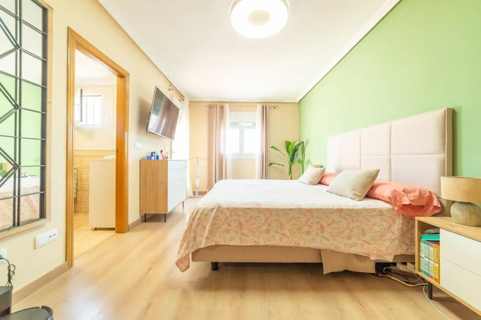 Habitación de Casa adosada en venta en San Javier con Aire acondicionado, Terraza y Trastero