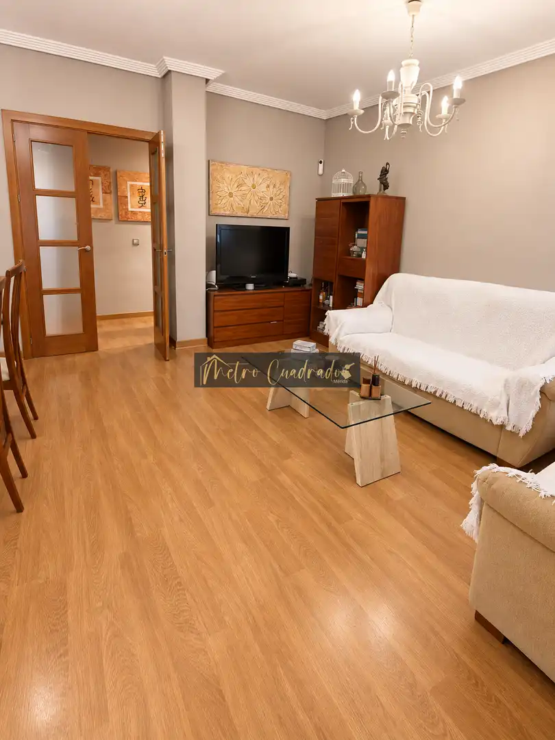 Living room of Flat for sale in Mérida  with Air Conditioner, Heating and Terrace