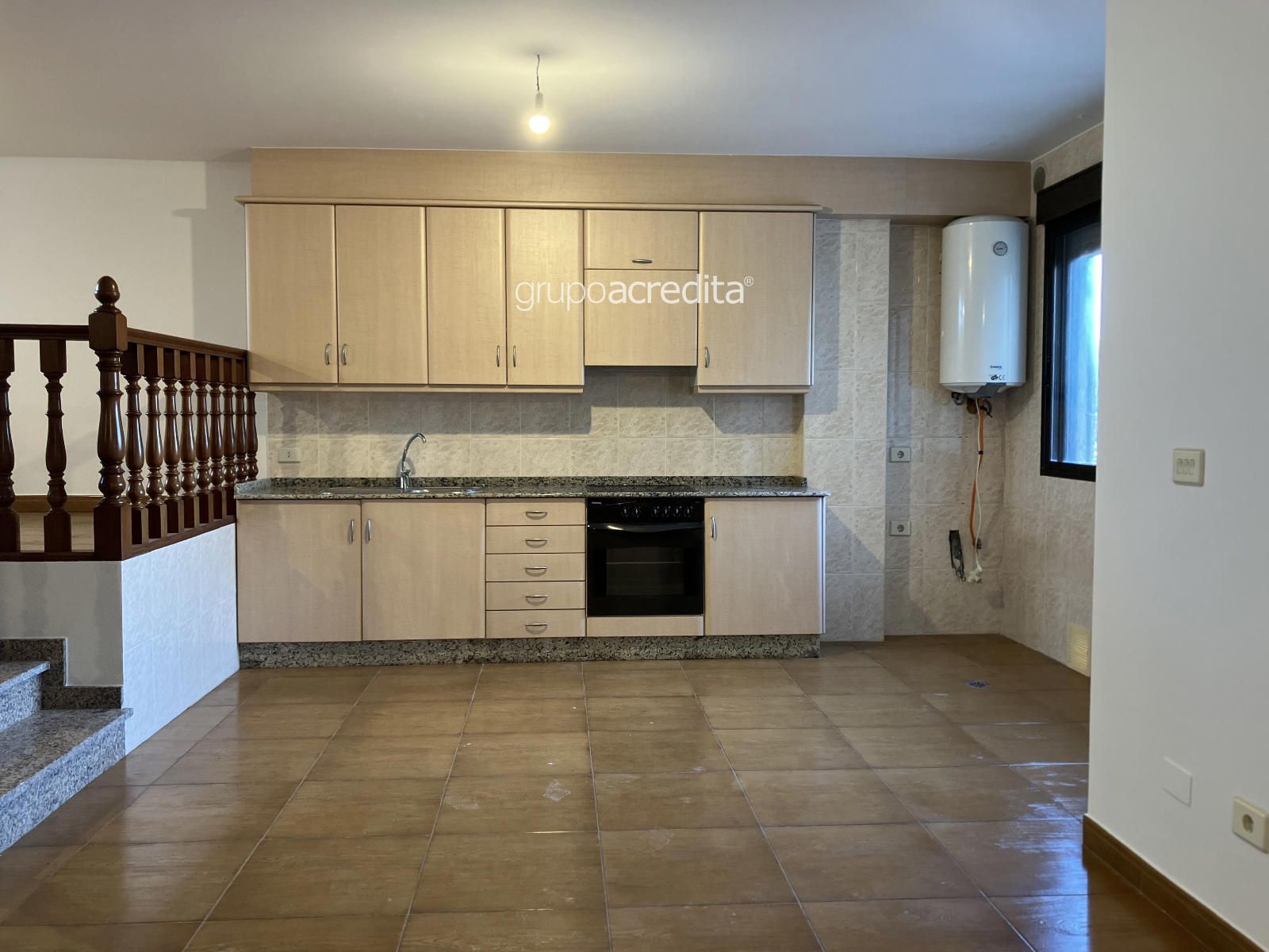 Kitchen of Flat for sale in Oleiros  with Storage room