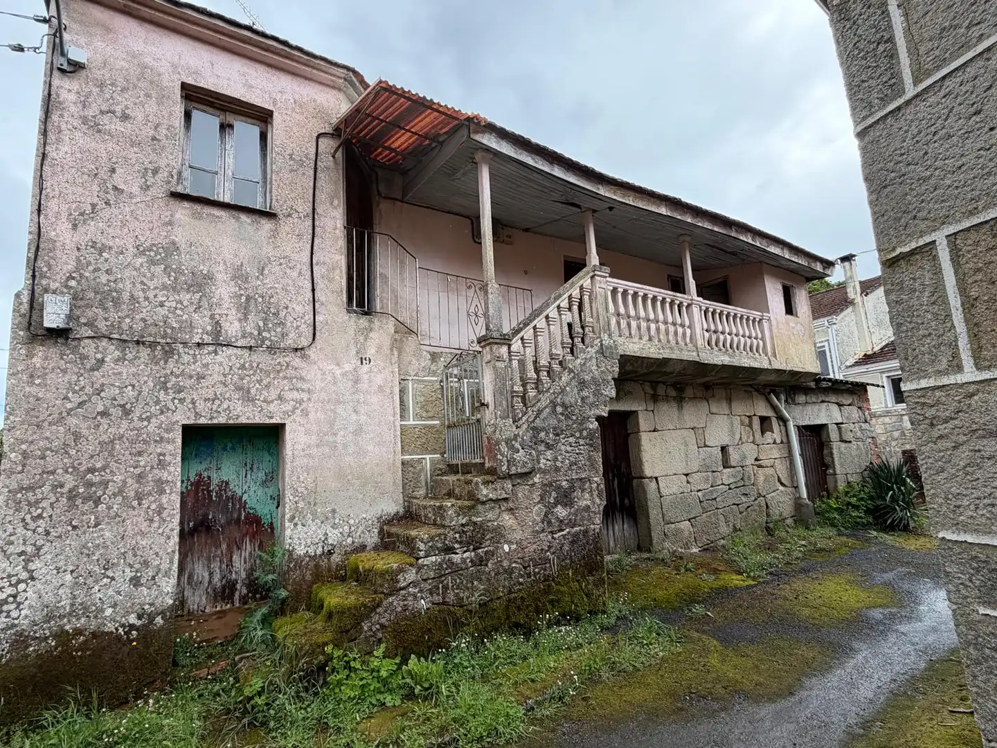 Vista exterior de Finca rústica en venda en Vilamarín amb Balcó