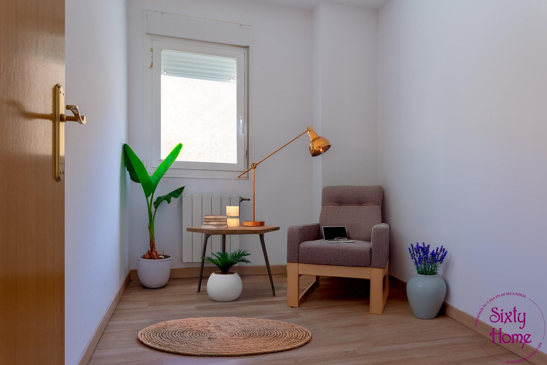 Sala de estar de Piso en venta en  Zaragoza Capital con Aire acondicionado y Calefacción