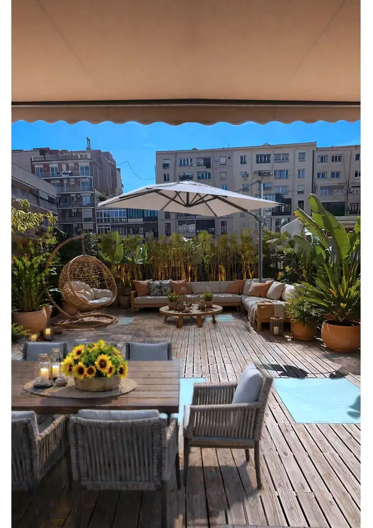 Terrasse von Wohnung zum Verkauf in Barcelona mit Klimaanlage, Heizung und Terrasse