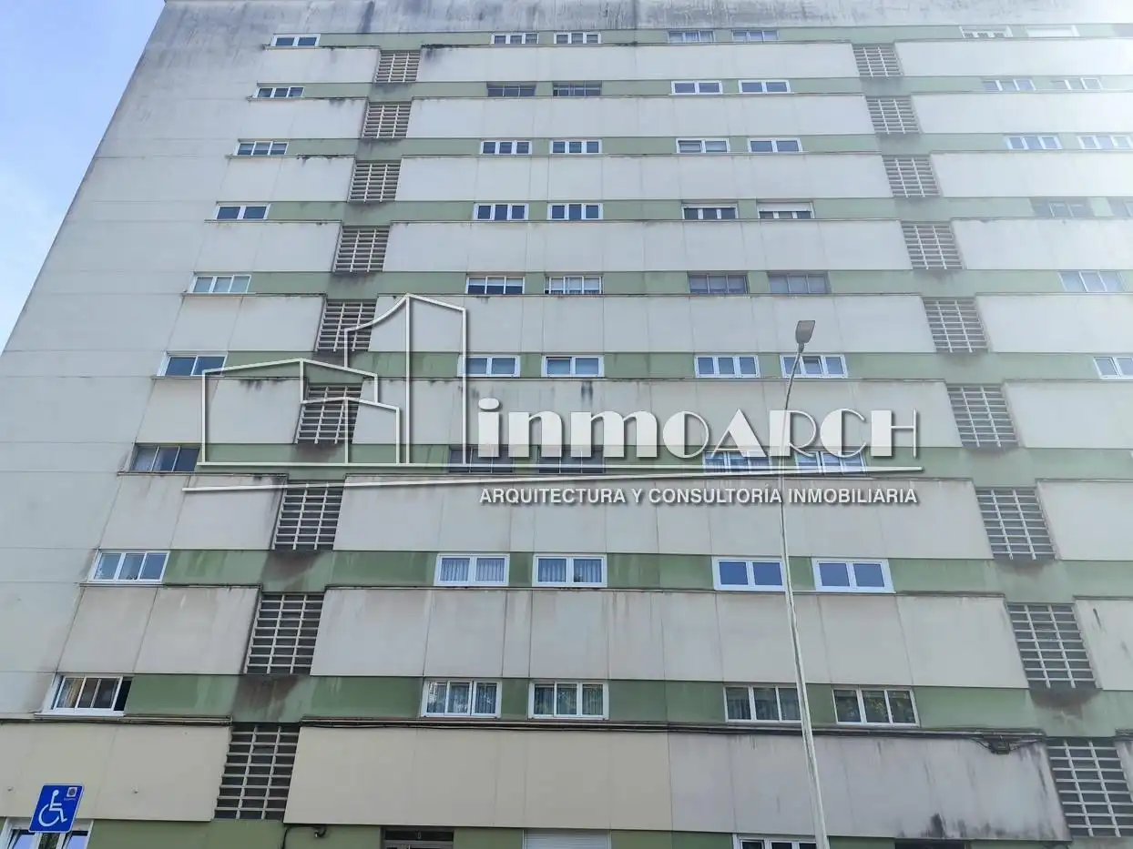 Vista exterior de Piso en venta en A Coruña Capital 