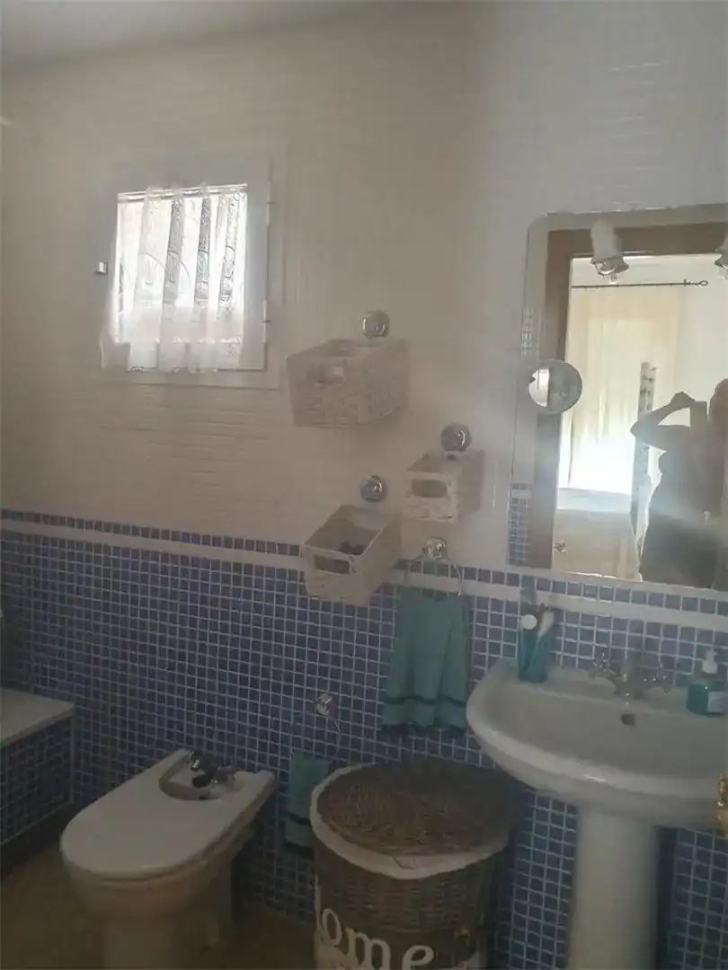 Bathroom of Flat for rent in Vera  with Air Conditioner, Private garden and Furnished