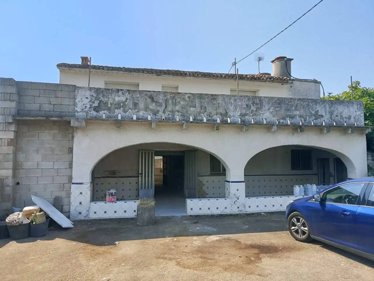 Vista exterior de Casa o xalet en venda en Vilallonga / Villalonga amb Jardí privat i Terrassa
