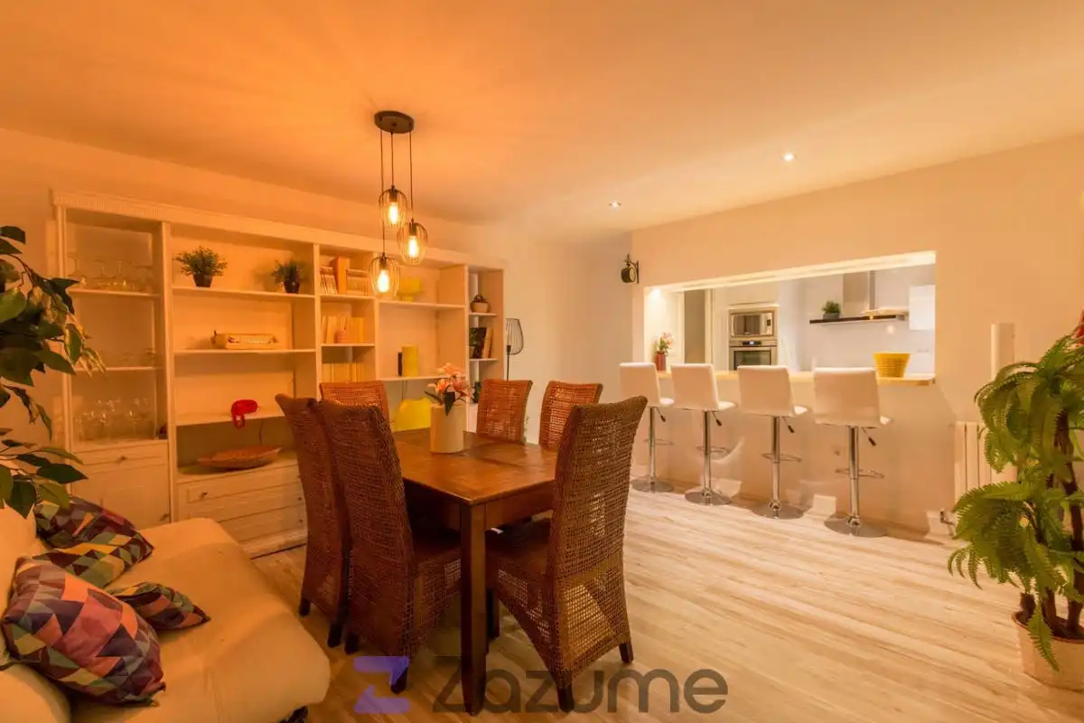 Esszimmer von Wohnung zur Miete in  Albacete Capital mit Klimaanlage, Heizung und Parkett