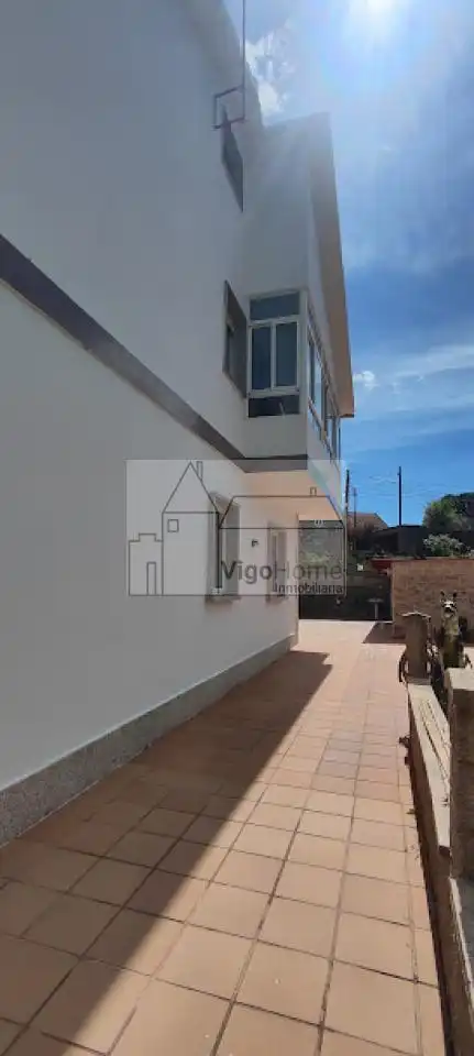 Vista exterior de Casa o chalet en venta en Moaña con Calefacción, Jardín privado y Trastero