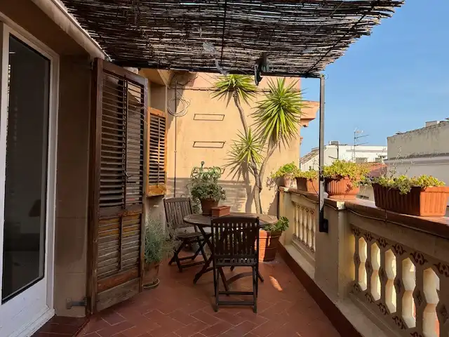 Terraza de Casa o chalet de alquiler en Barcelona con Aire acondicionado, Calefacción y Jardín privado