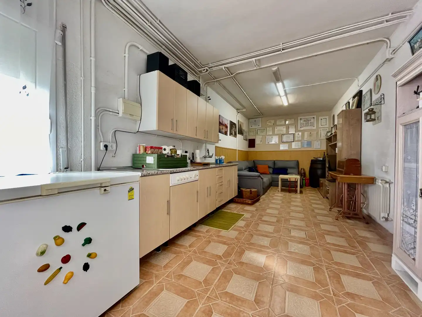 Kitchen of Houses for sale in Sant Esteve Sesrovires  with Heating, Private garden and Terrace
