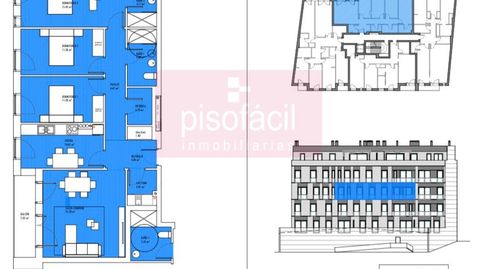Piso 3 habitaciones Venta Lugo