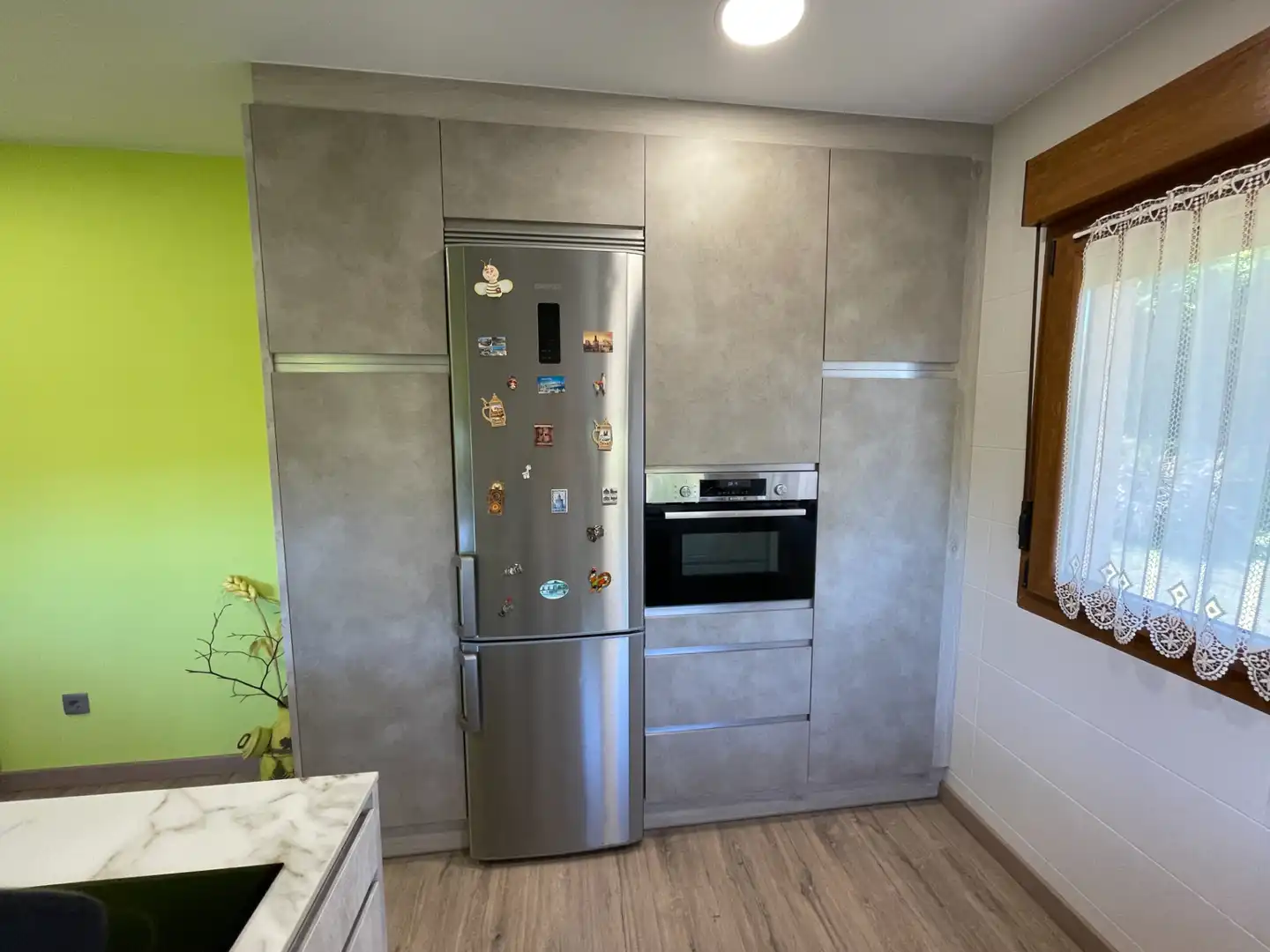 Cocina de Casa o chalet en venta en Gijón  con Calefacción, Jardín privado y Terraza