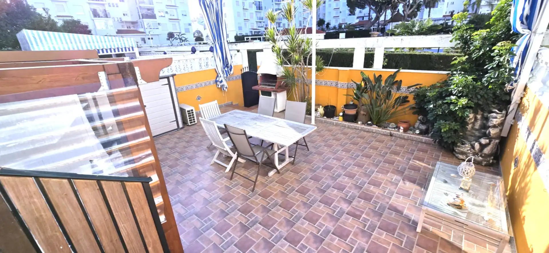 Terraza de Apartamento en venta en El Portil con Aire acondicionado, Piscina y Amueblado