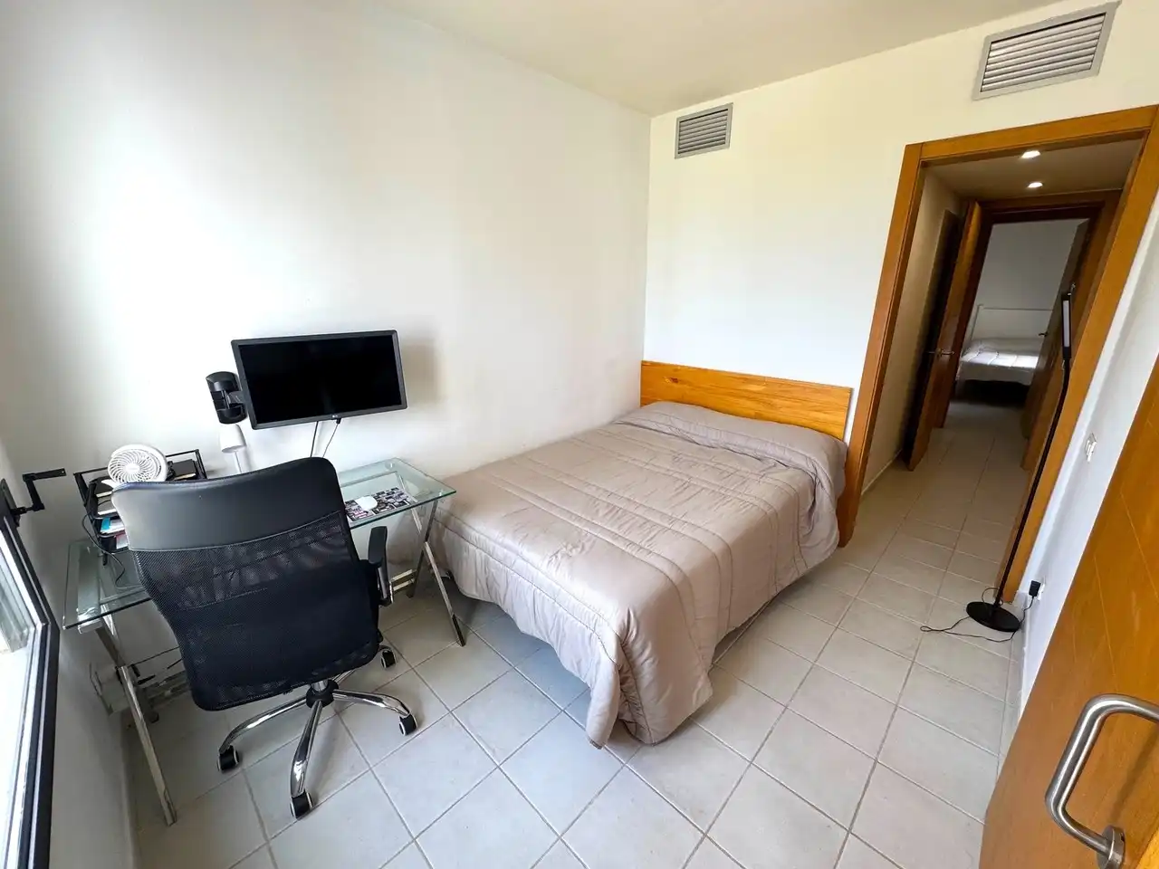 Dormitori de Apartament en venda en Mojácar amb Aire condicionat, Terrassa i Piscina