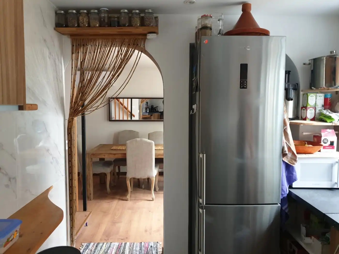 Kitchen of Houses for sale in Calpe / Calp  with Air Conditioner, Heating and Private garden