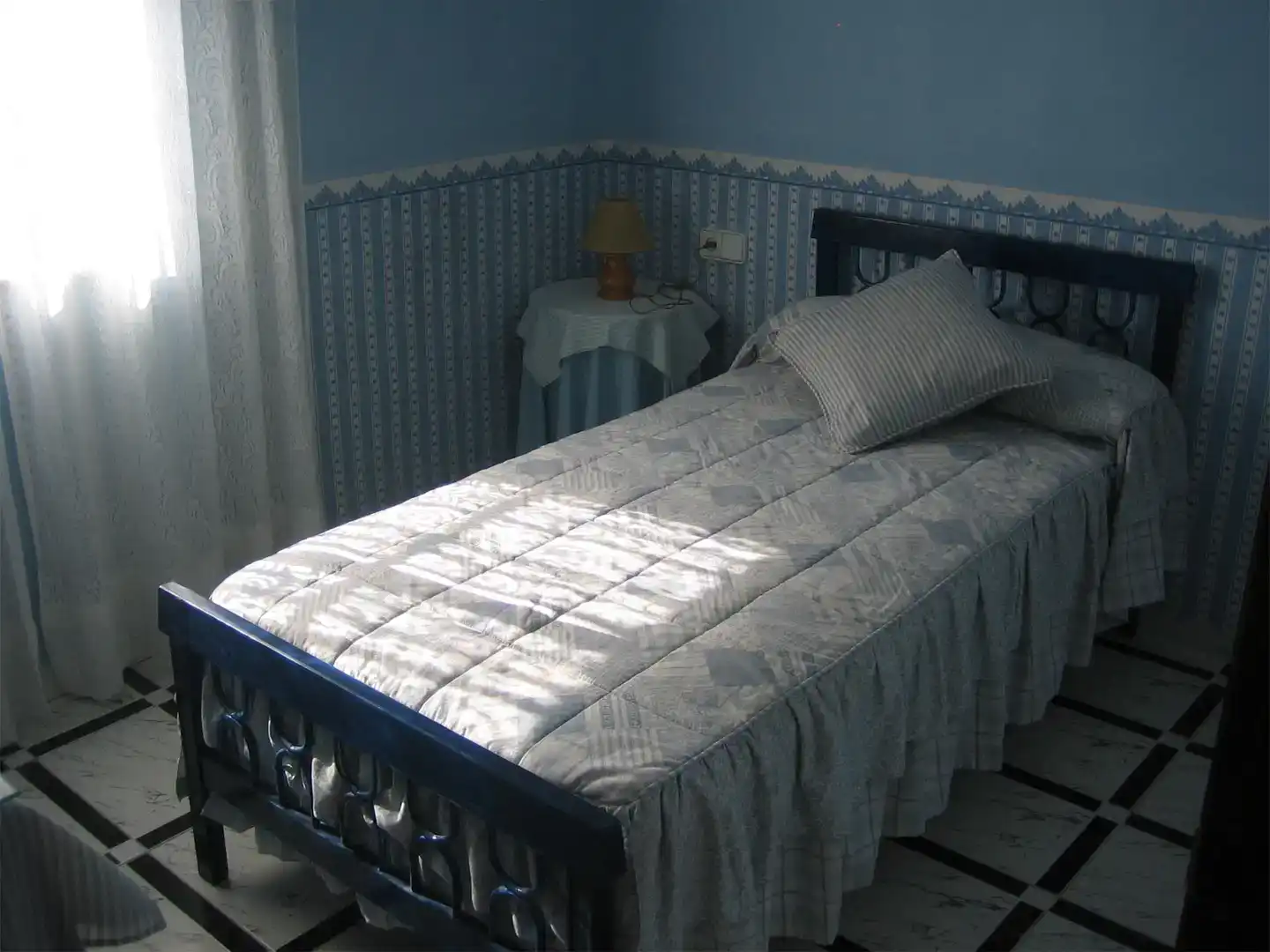 Schlafzimmer von Wohnung zur Miete in Paterna de Rivera mit Möbliert, Waschmaschine und Mikrowelle