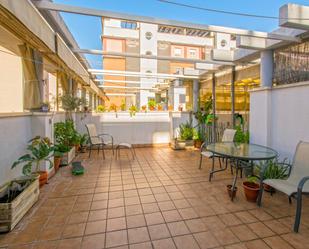 Terrace of Attic for sale in  Sevilla Capital  with Air Conditioner, Heating and Parquet flooring