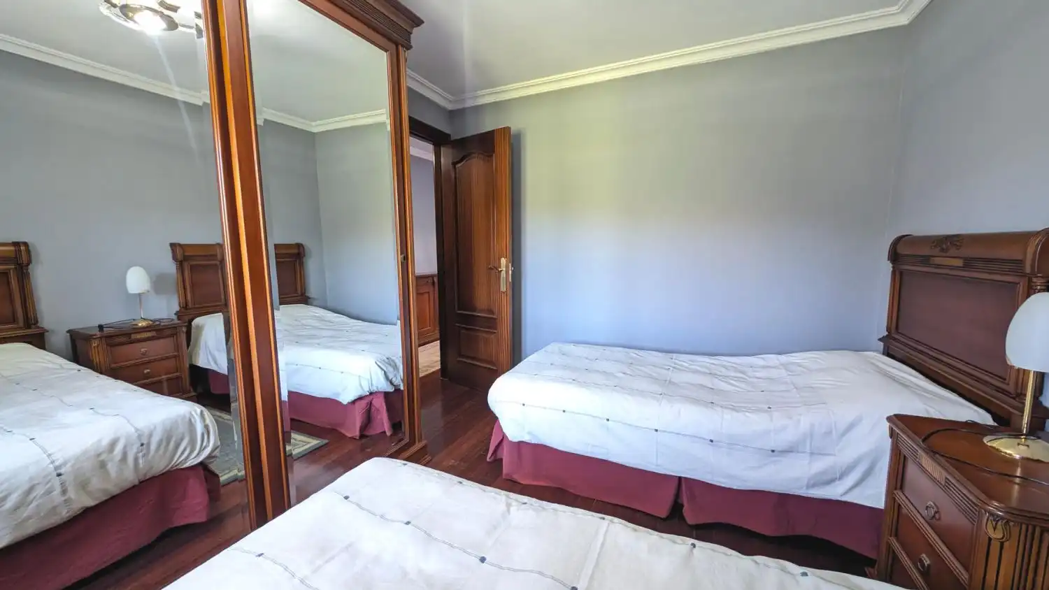 Bedroom of Apartments for rent in Camargo  with Heating, Terrace and Furnished