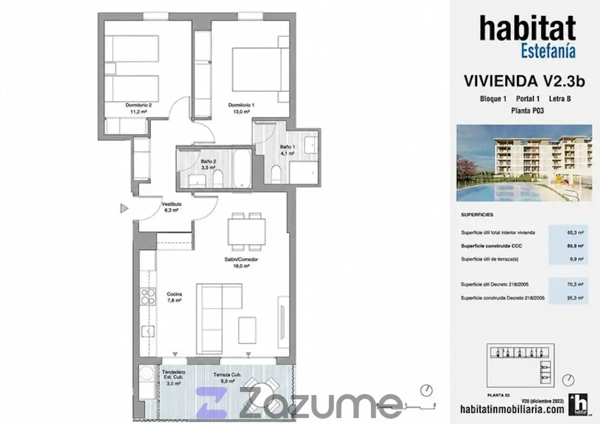 Flat for rent in Dos Hermanas  with Air Conditioner, Heating and Private garden