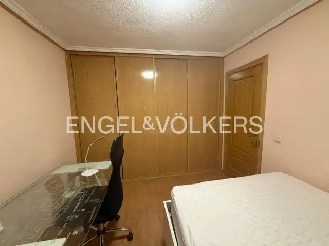 Bedroom of Flat for rent in Madrid  with Heating, Parquet flooring and Furnished