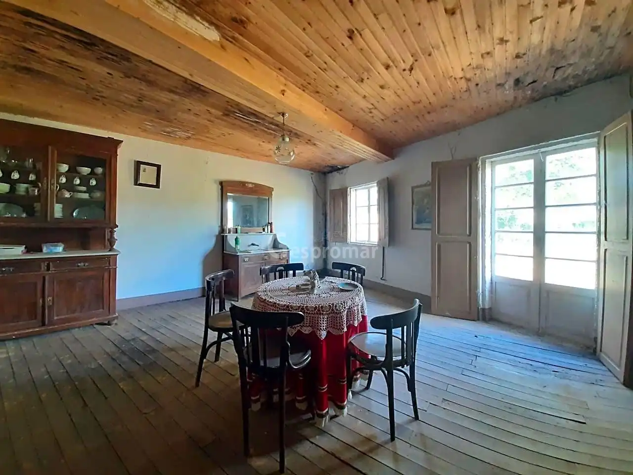 Dining room of Country homes for sale in Castro Caldelas  with Private garden and Balcony