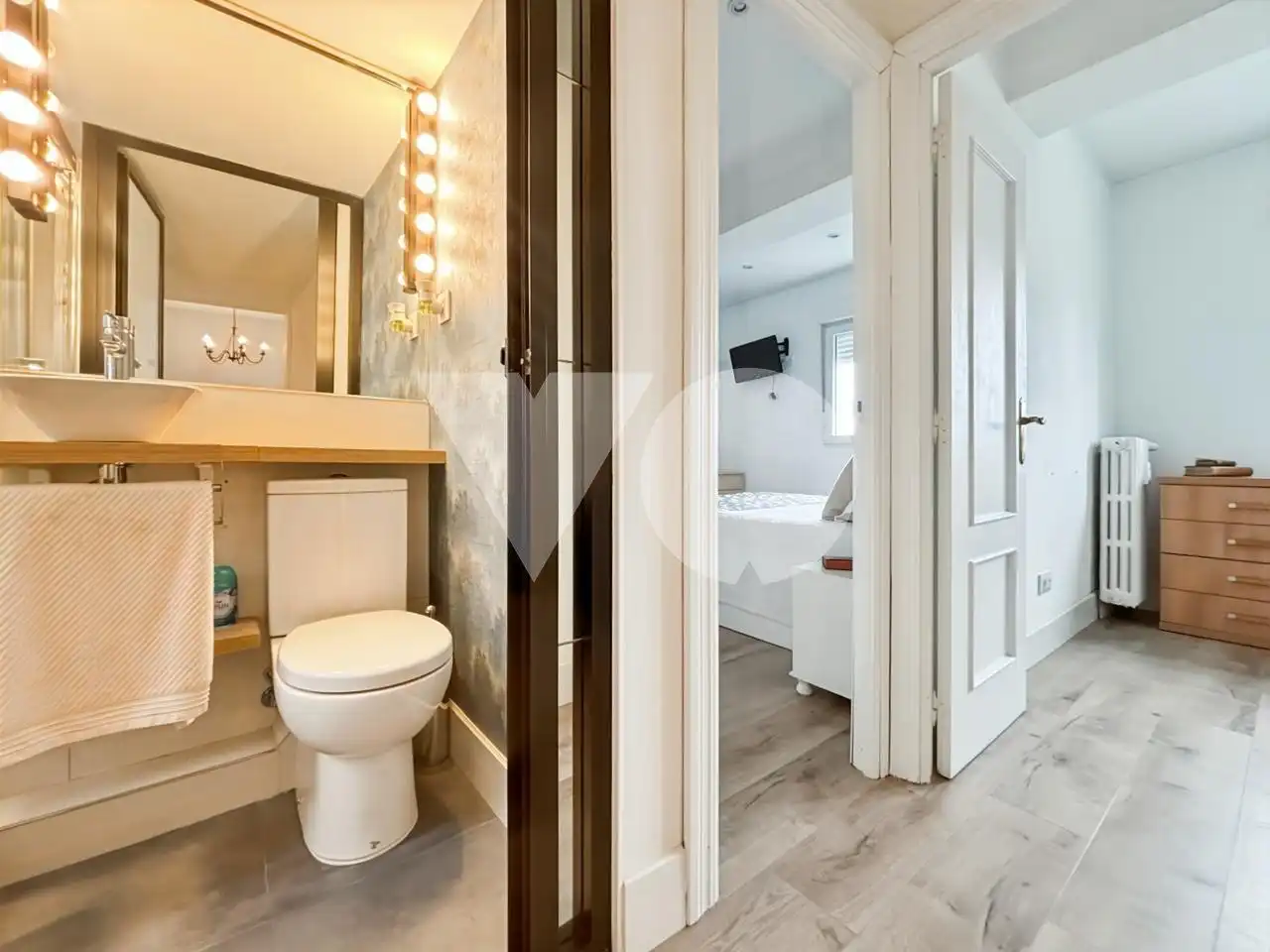 Baño de Ático en venta en Madrid con Aire acondicionado, Calefacción y Terraza