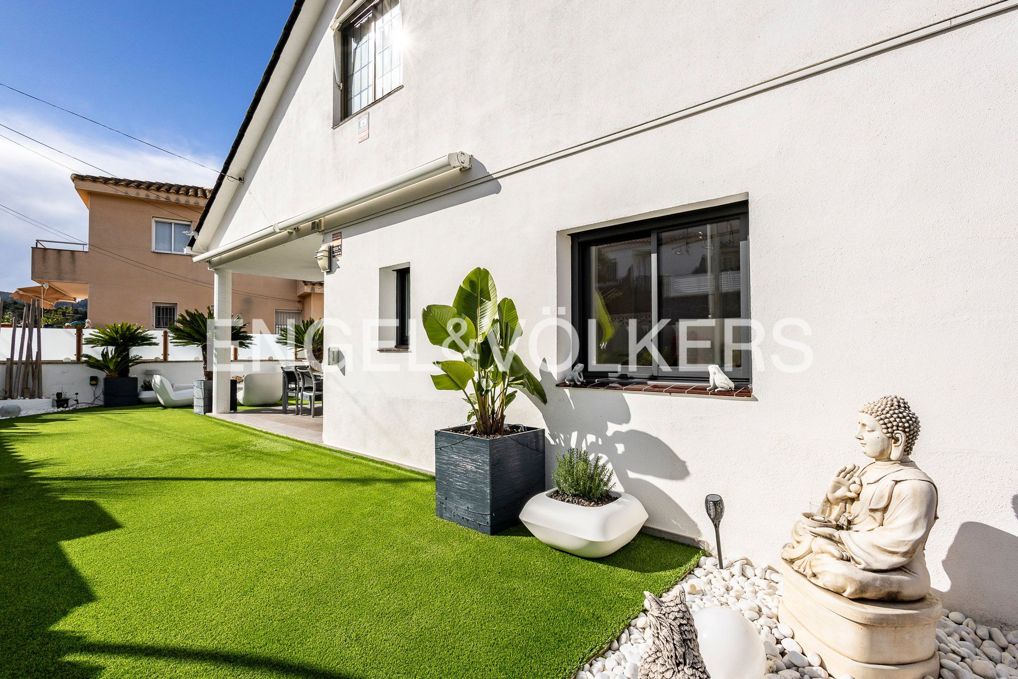 Exterior view of Houses for sale in Vallirana  with Air Conditioner, Heating and Private garden