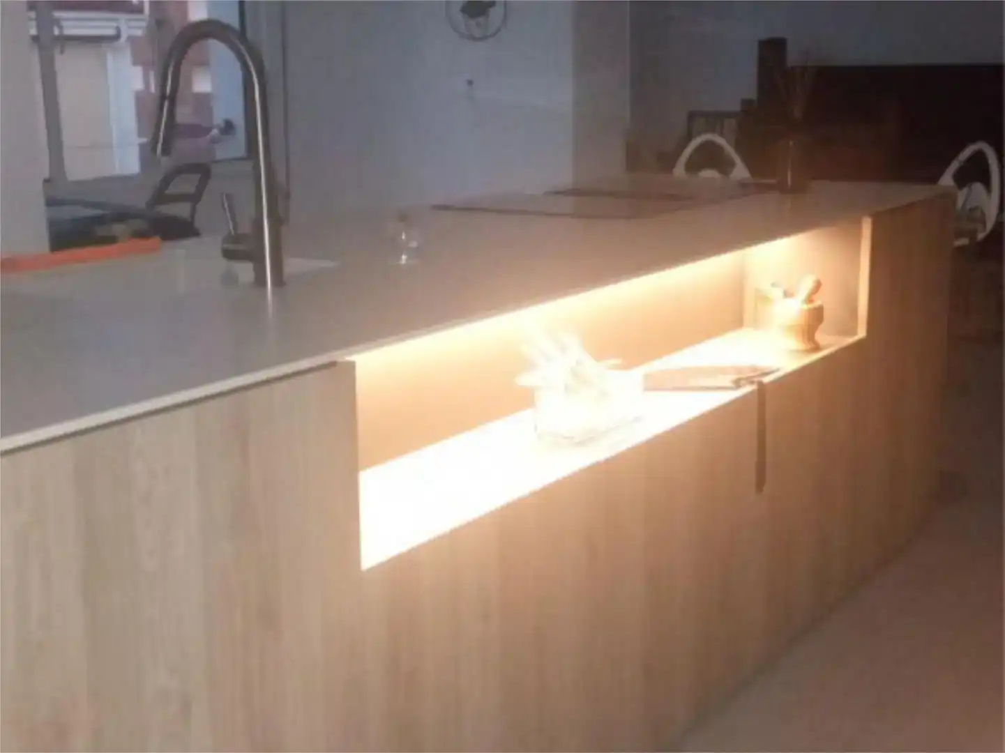 Cuina de Loft en venda en León Capital  amb Parquet, Traster i Moblat