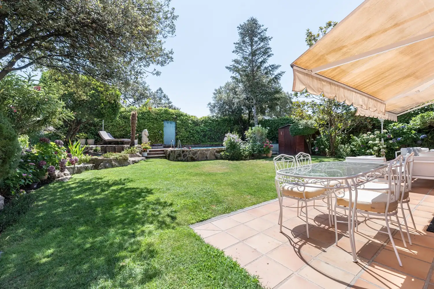 Jardín de Casa o chalet en venta en Torrelodones con Aire acondicionado, Calefacción y Terraza