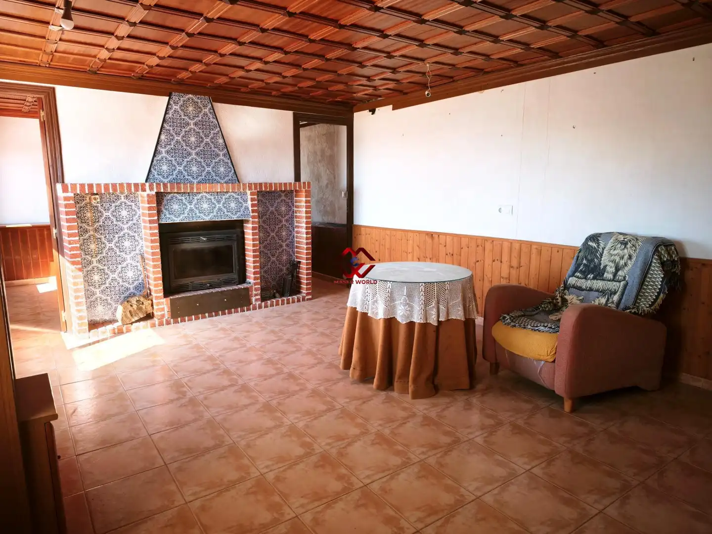 Wohnzimmer von Dachboden zum Verkauf in Mazarrón mit Terrasse