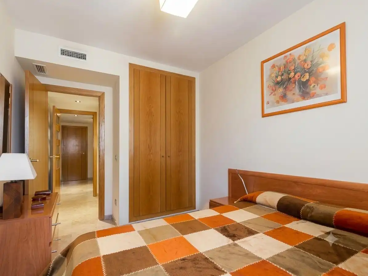 Bedroom of Flat for rent in Valencia  with Heating, Furnished and Balcony