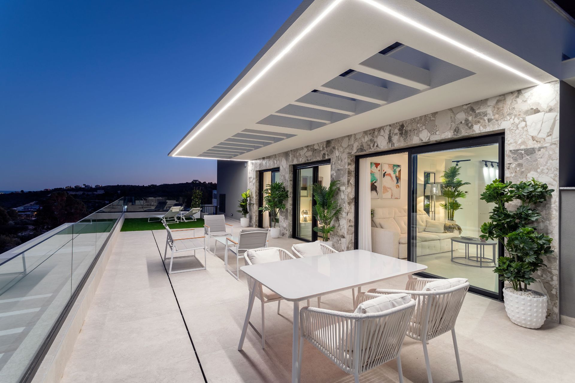 Terrassa de Apartament en venda en Finestrat amb Aire condicionat, Calefacció i Terrassa
