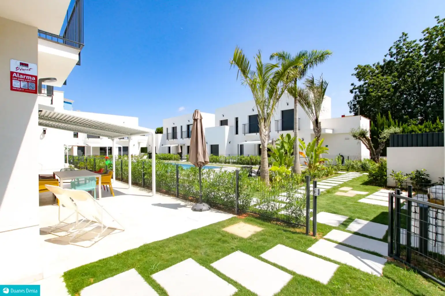 Jardín de Casa o chalet de alquiler en Dénia con Aire acondicionado, Calefacción y Jardín privado