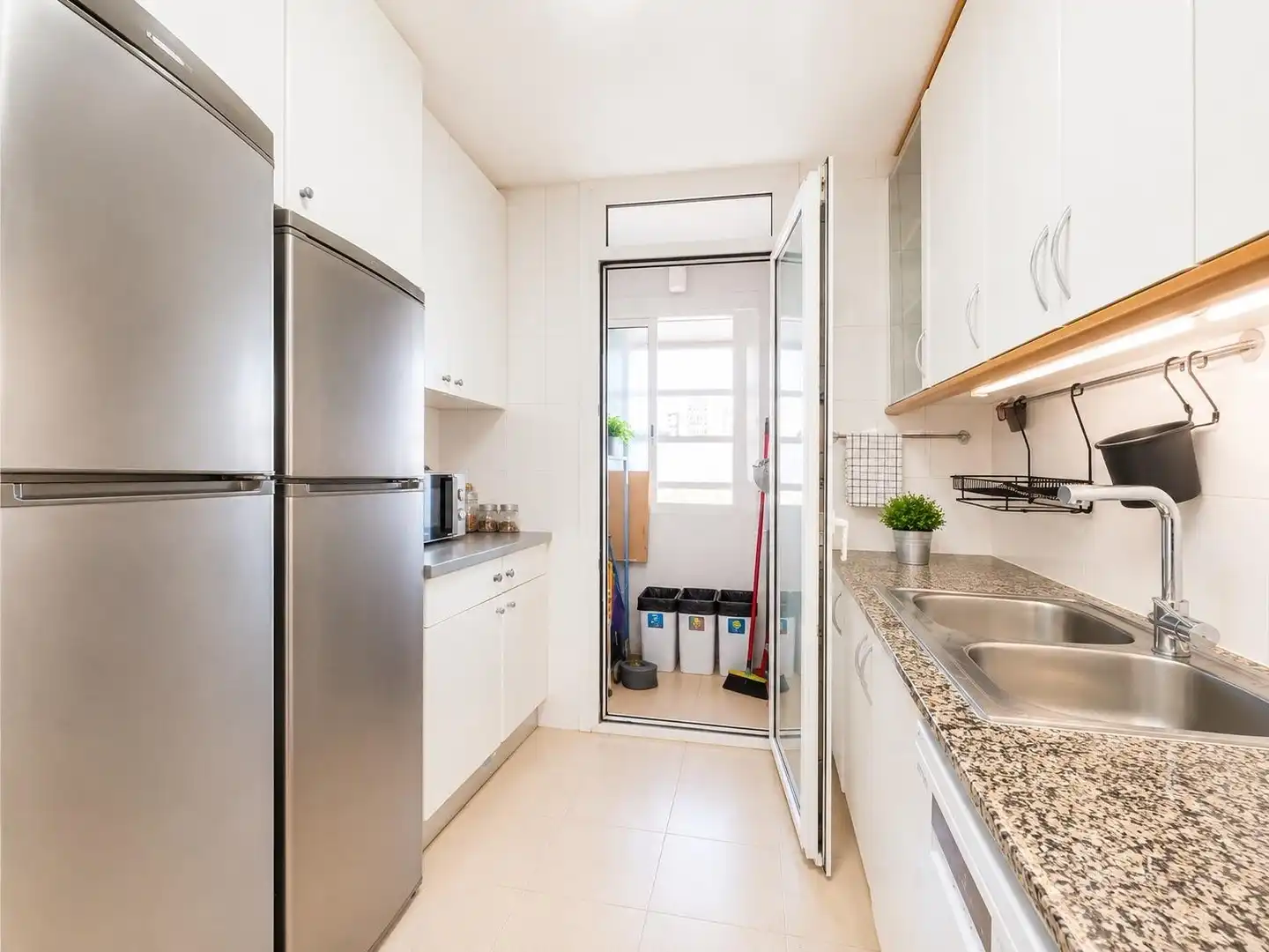 Cocina de Ático en venta en Terrassa con Aire acondicionado, Calefacción y Terraza