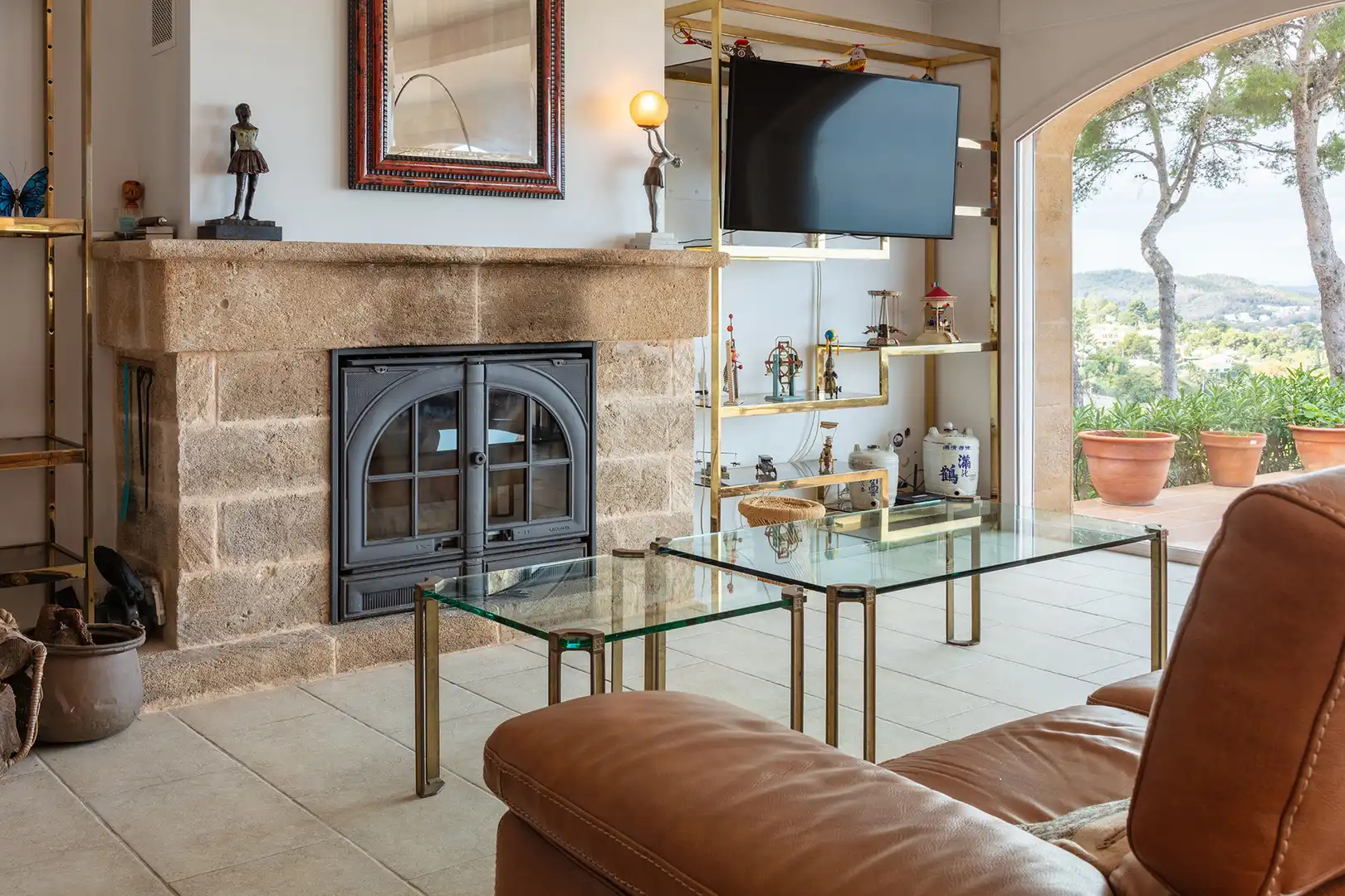 Living room of Houses for sale in Jávea / Xàbia  with Air Conditioner, Private garden and Terrace