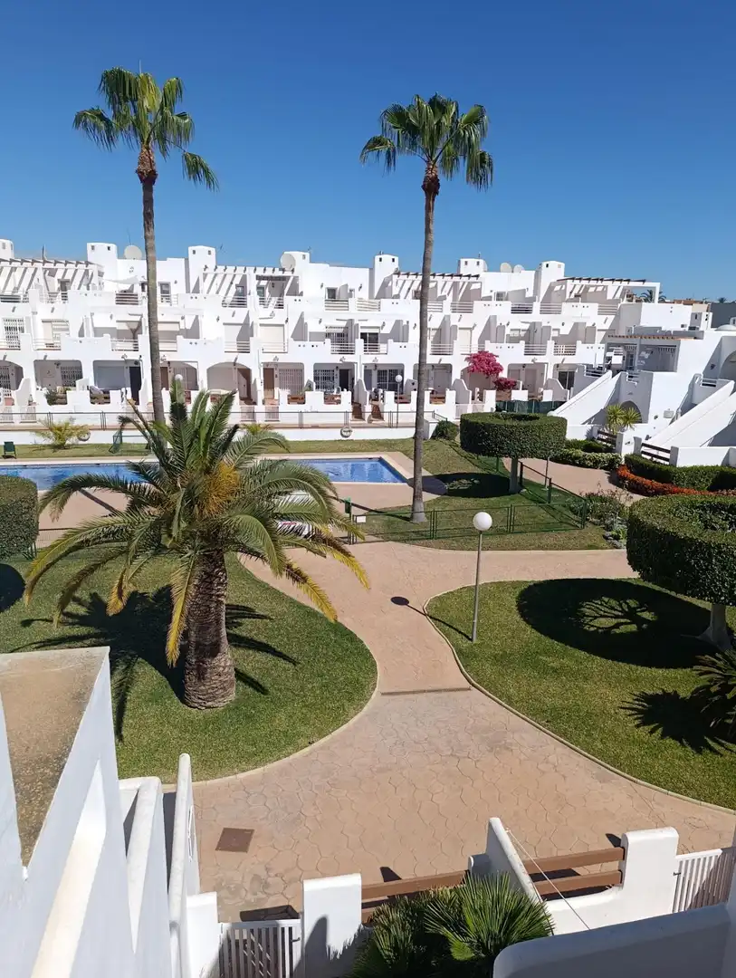 Vista exterior de Casa o chalet en venta en Cuevas del Almanzora con Aire acondicionado, Calefacción y Jardín privado