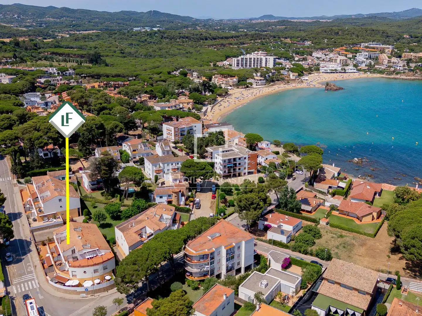 Außenansicht von Wohnung zum Verkauf in Palamós mit Terrasse und Balkon