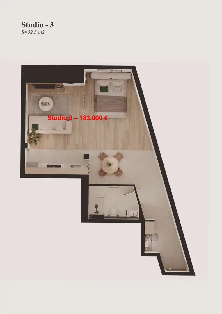 Apartamento en venta en Benidorm con Amueblado