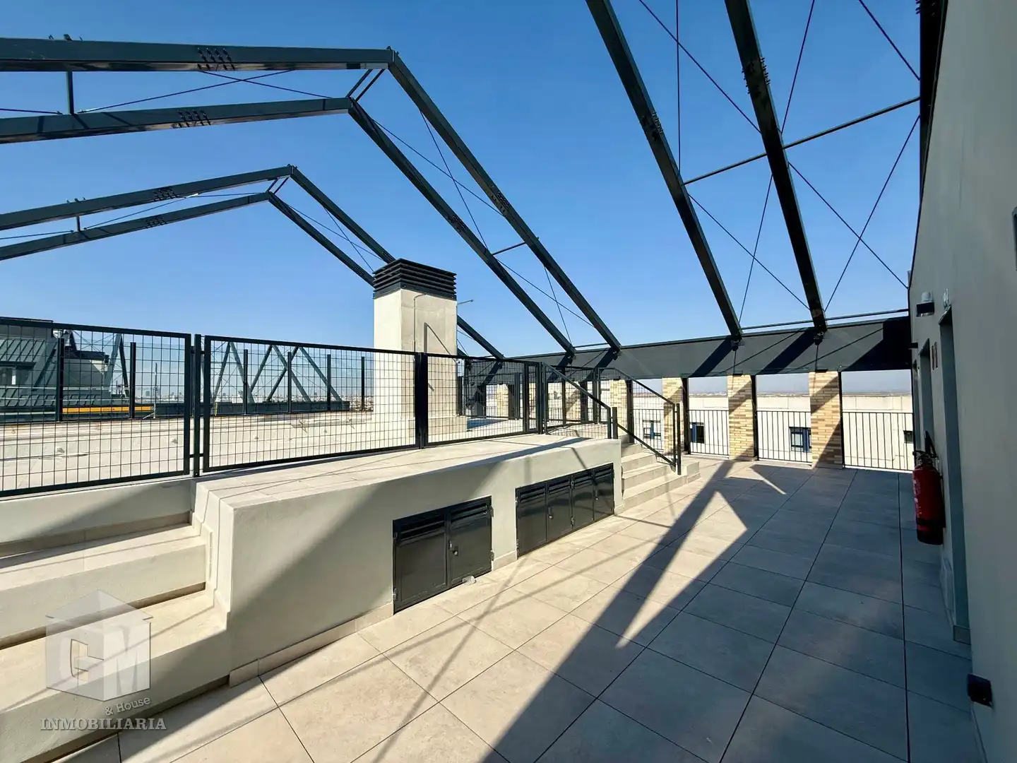 Terrace of Apartments for rent in Madrid  with Air Conditioner, Heating and Storage room