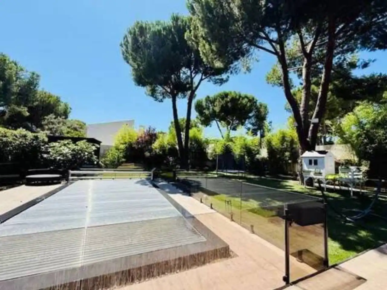 Terrassa de Casa o xalet de lloguer en Pozuelo de Alarcón amb Aire condicionat, Calefacció i Jardí privat