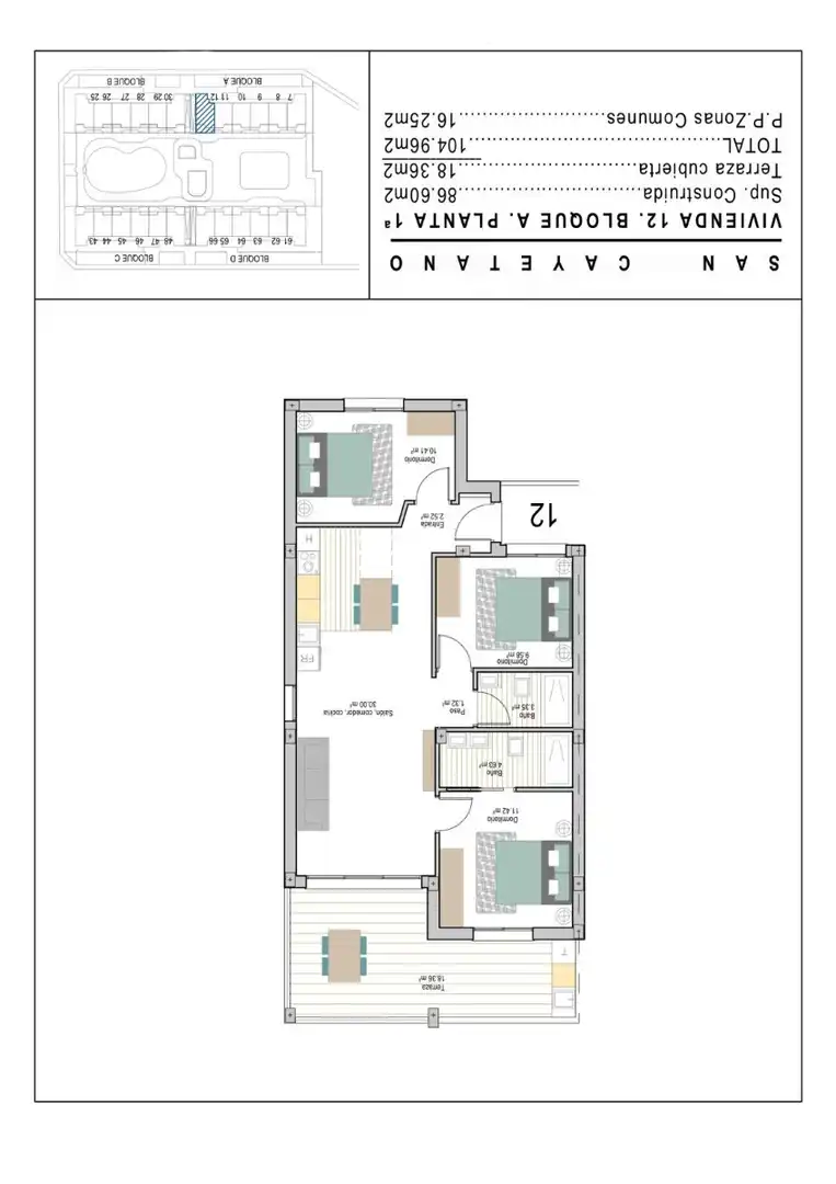 Casa con terraza en venta en San Cayetano, imagen 2